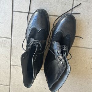 Steve Madden Black Oxford Dress Shoes